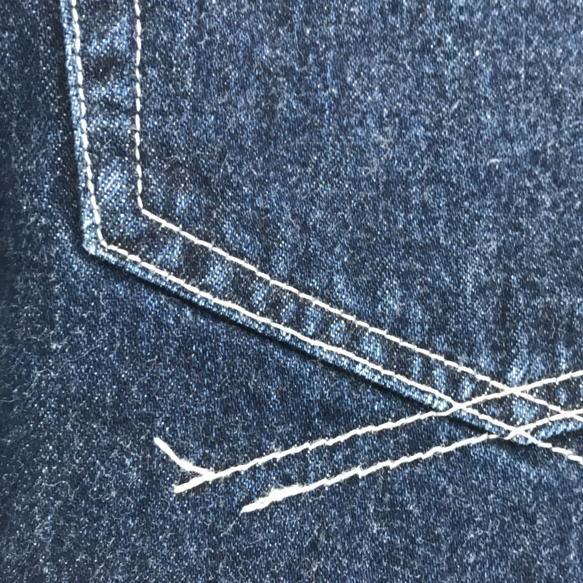 三原泰弘之家 |重建對接牛仔褲 | 44 |靛藍 |男士