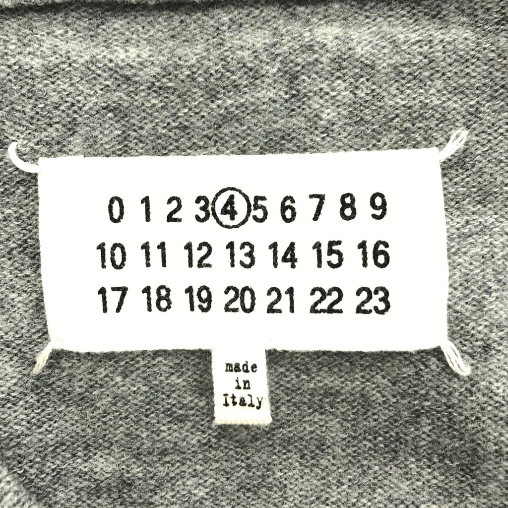 Maison Margiela / メゾンマルジェラ | 2019AW | Vネック アシンメトリーニット | XS | レディース