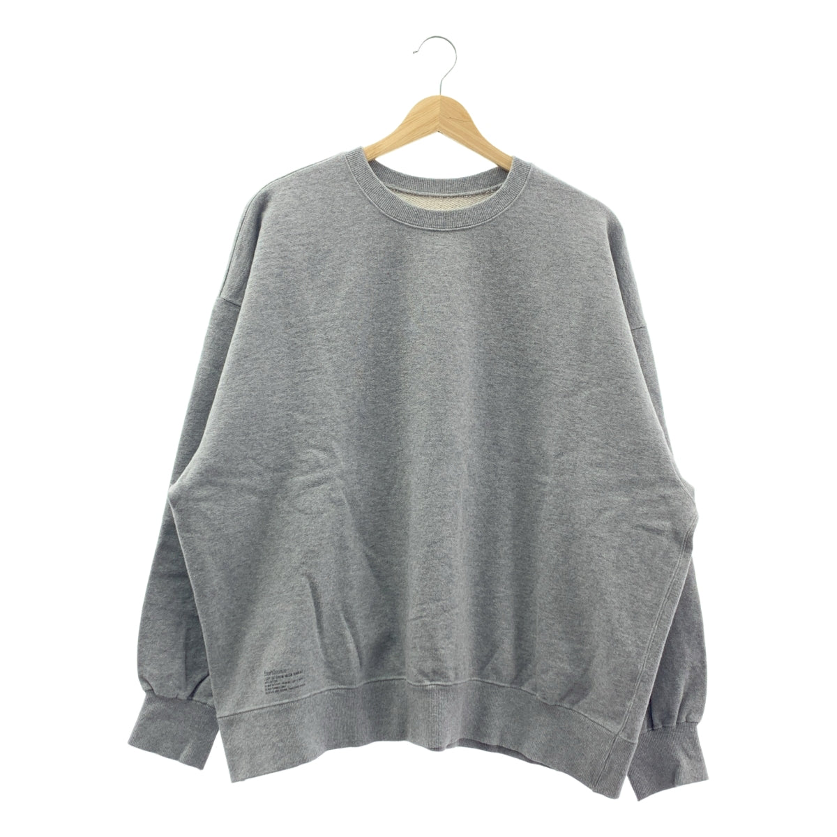 FreshService | 2023 秋冬 | Light Oz 圓領衛衣 | M碼 | 灰色 | 男款