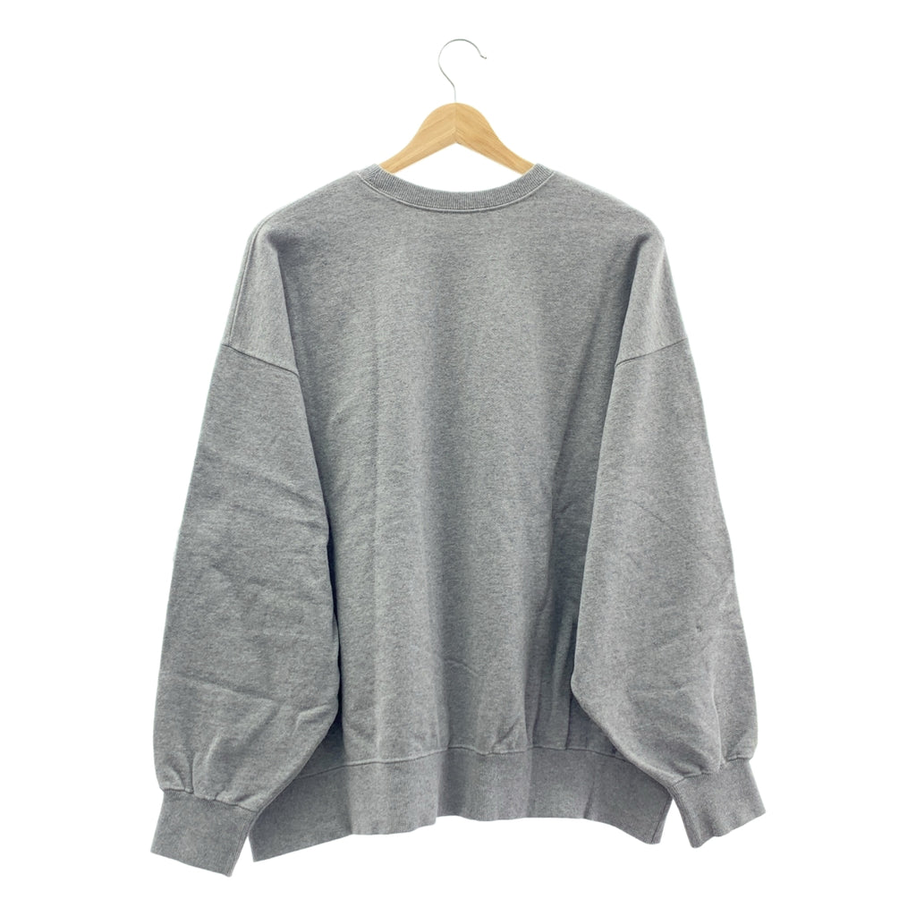 FreshService / フレッシュサービス | 2023AW | LIGHT OZ CREW NECK SWEAT ライトオンス クルーネック スウェット | M | グレー | メンズ