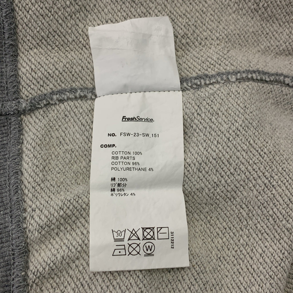 FreshService / フレッシュサービス | 2023AW | LIGHT OZ CREW NECK SWEAT ライトオンス クルーネック スウェット | M | グレー | メンズ