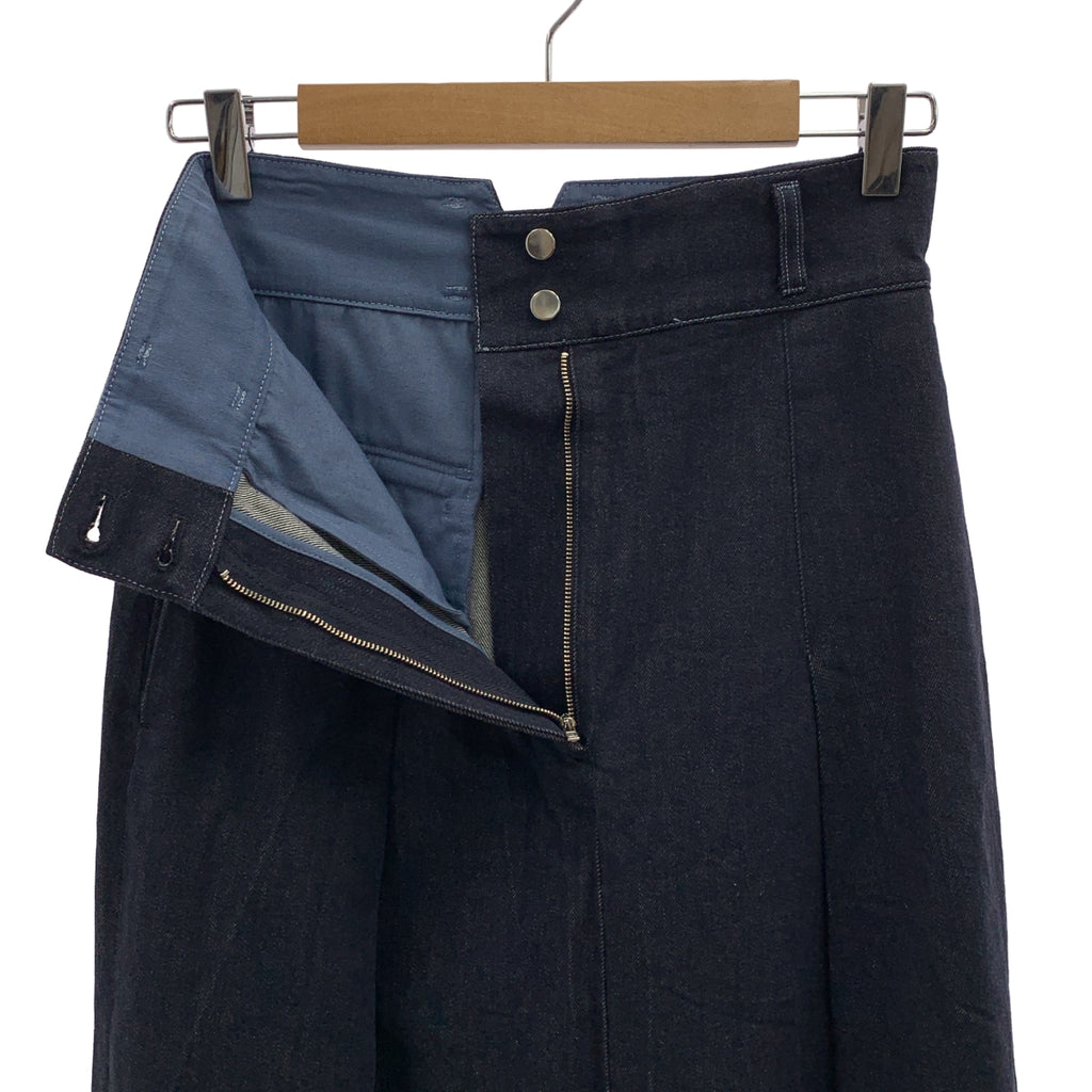 deres | 2024春夏 | Simone 首款牛仔半身裙 | 1號 | 靛藍色 | 女款