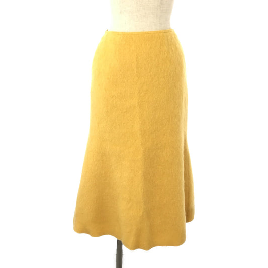 [Good Condition] yori | 2021AW | Shaggy Mermaid Skirt | 36 | Yellow | Women's