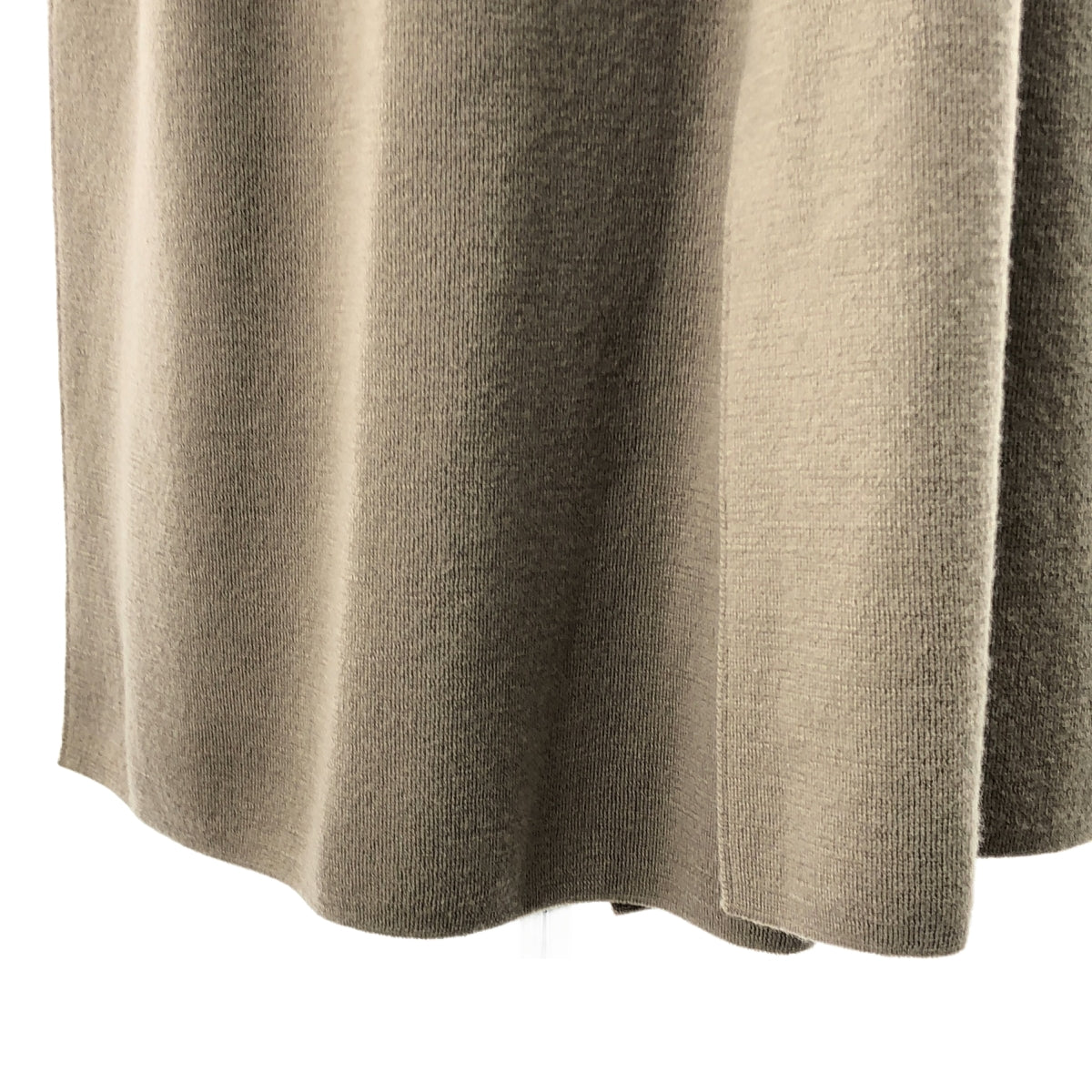 MUSE de Deuxieme Classe / 뮤즈 두주 엠 클래스 | 스무스 니트 가운 코트 | F | 브라운 | 여성