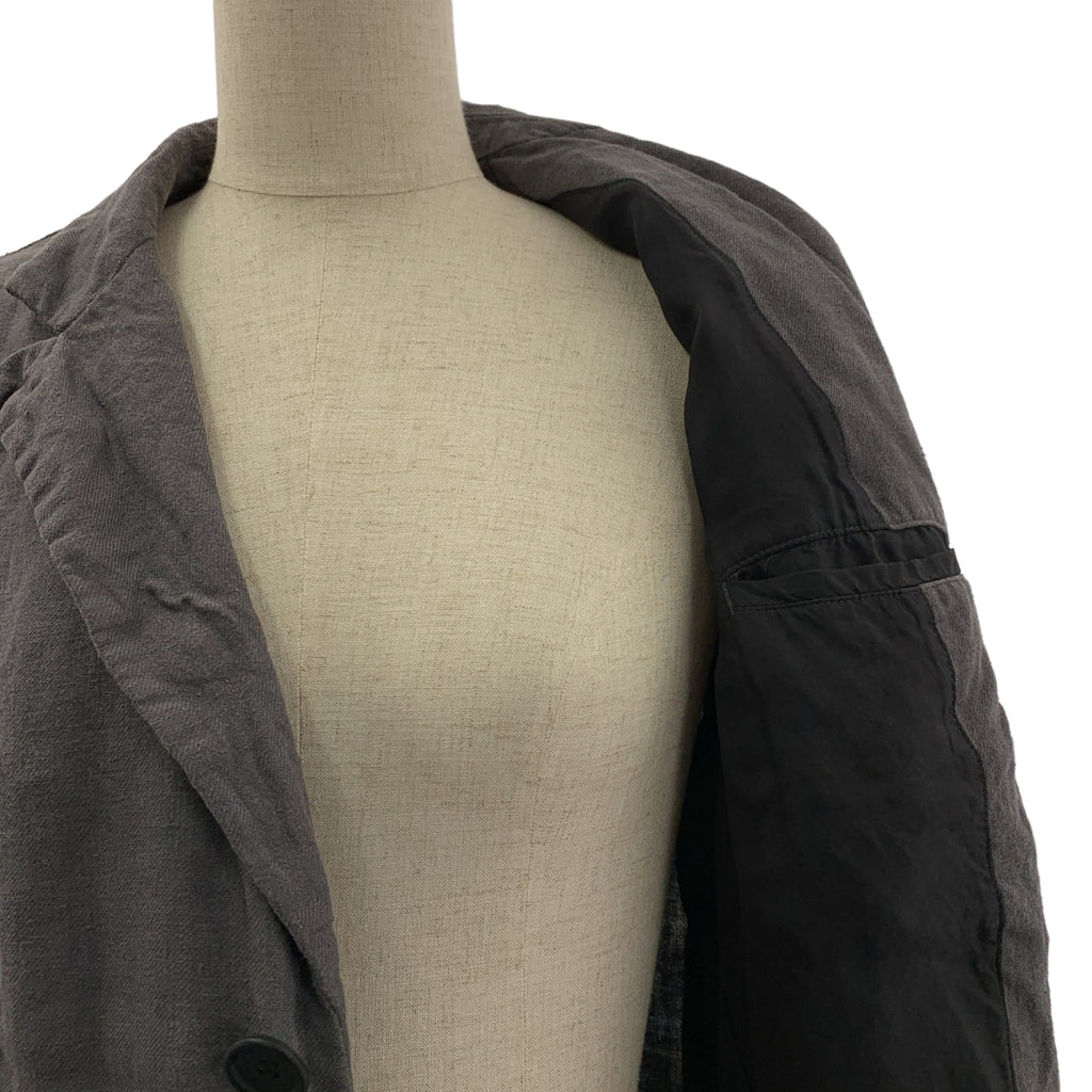 JUNYA WATANABE COMME des GARCONS / ジュンヤワタナベ | 2014SS | 染め加工 カットオフ シングル コート | XS | レディース