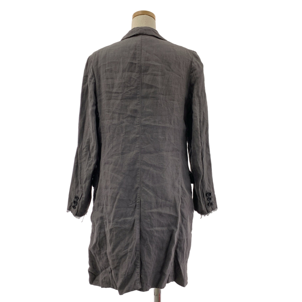 JUNYA WATANABE COMME des GARCONS / ジュンヤワタナベ | 2014SS | 染め加工 カットオフ シングル コート | XS | レディース