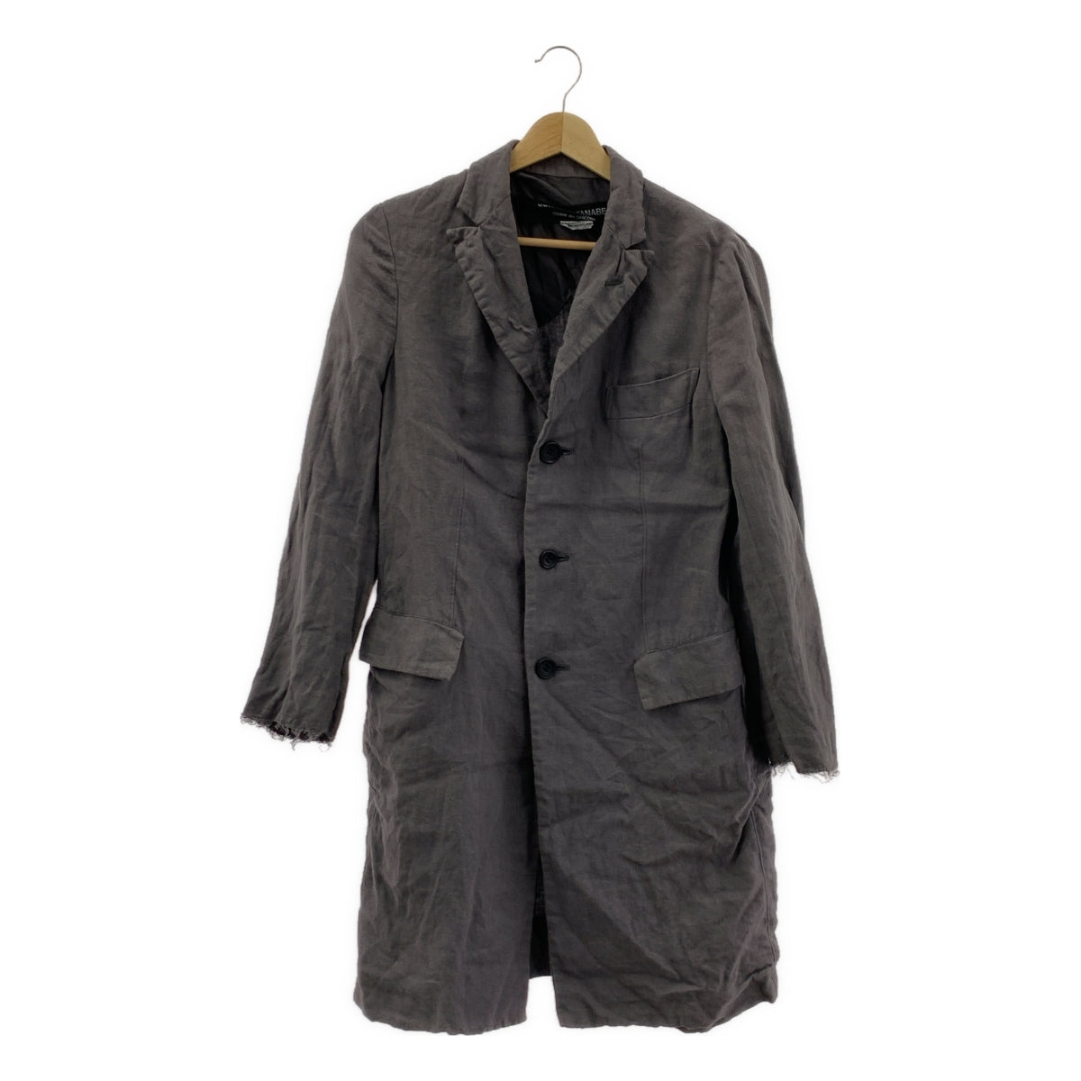 JUNYA WATANABE COMME des GARCONS / ジュンヤワタナベ | 2014SS | 染め加工 カットオフ シングル コート | XS | レディース