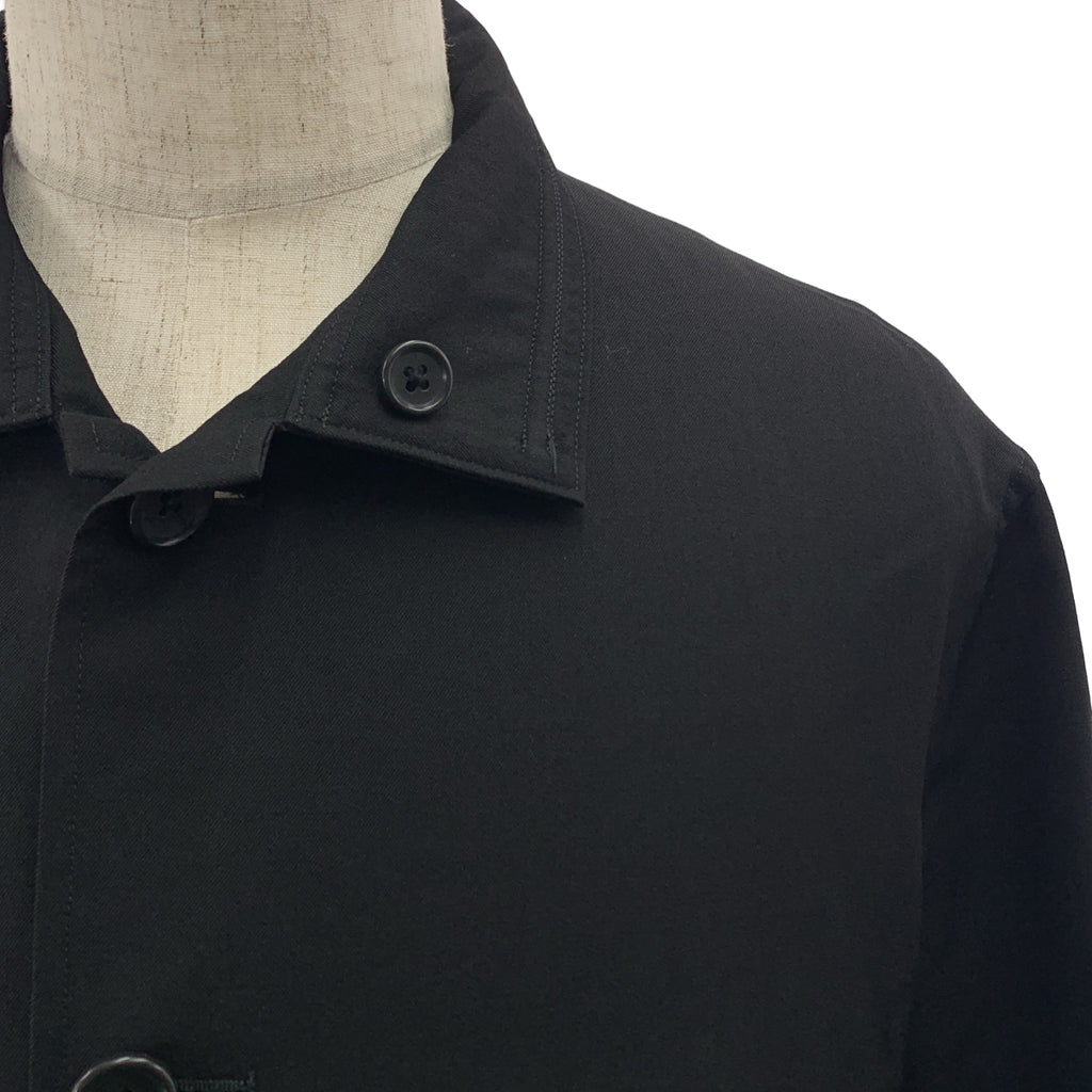 Y's for men / ワイズフォーメンヨウジヤマモト | 2001AW | ウール ギャバジン ベルテッド シングル オーバーコート / 総裏地 | 3 | メンズ