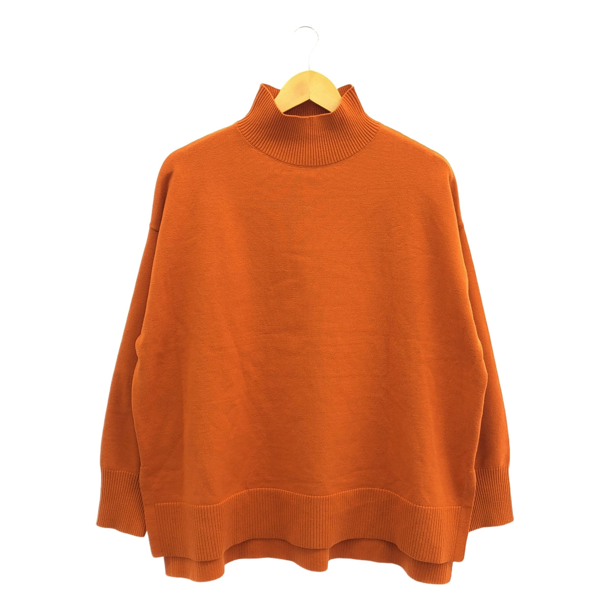 【美品】  GALLARDAGALANTE / ガリャルダガランテ | オーバータートルニット | F | オレンジ | レディース