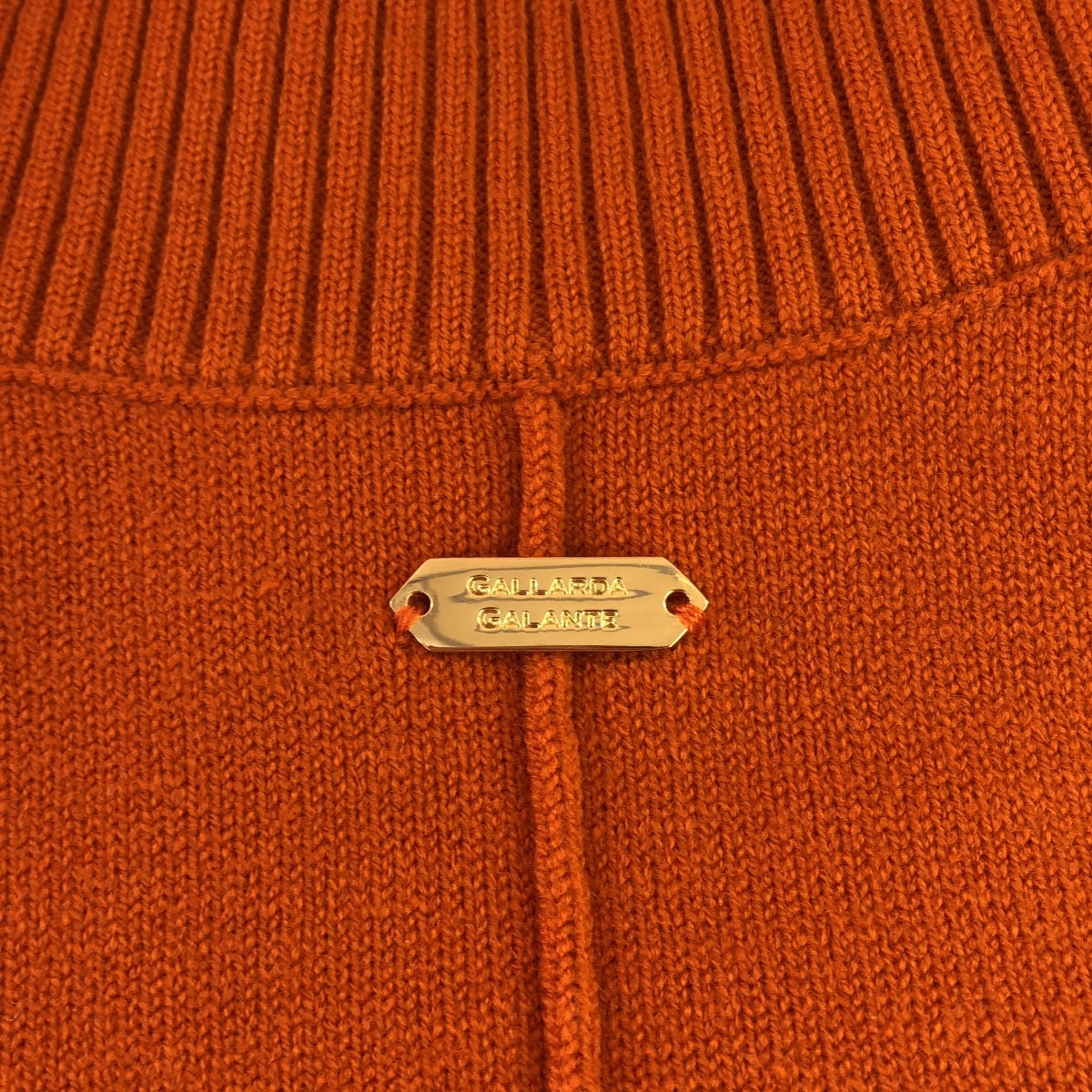 [品相良好] GALLARDAGALANTE / Gallarda Galante | 超大高領針織衫 | F | 橙色 | 女款