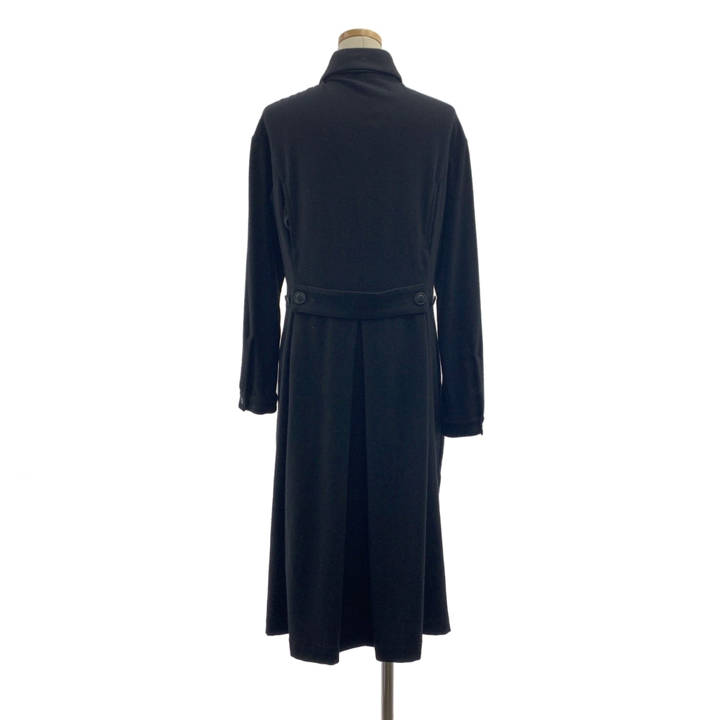 Yohji Yamamoto REGULATION | 羊毛襯衫裙，可拆式領 | 2 碼 | 女款