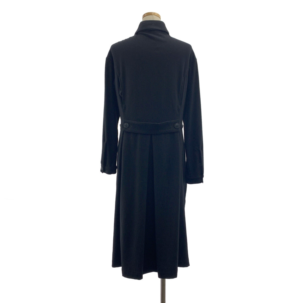 Yohji Yamamoto REGULATION | 羊毛襯衫裙，可拆式領 | 2 碼 | 女款