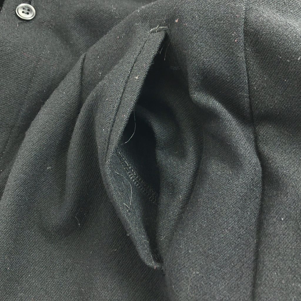 Yohji Yamamoto REGULATION | 羊毛襯衫裙，可拆式領 | 2 碼 | 女款