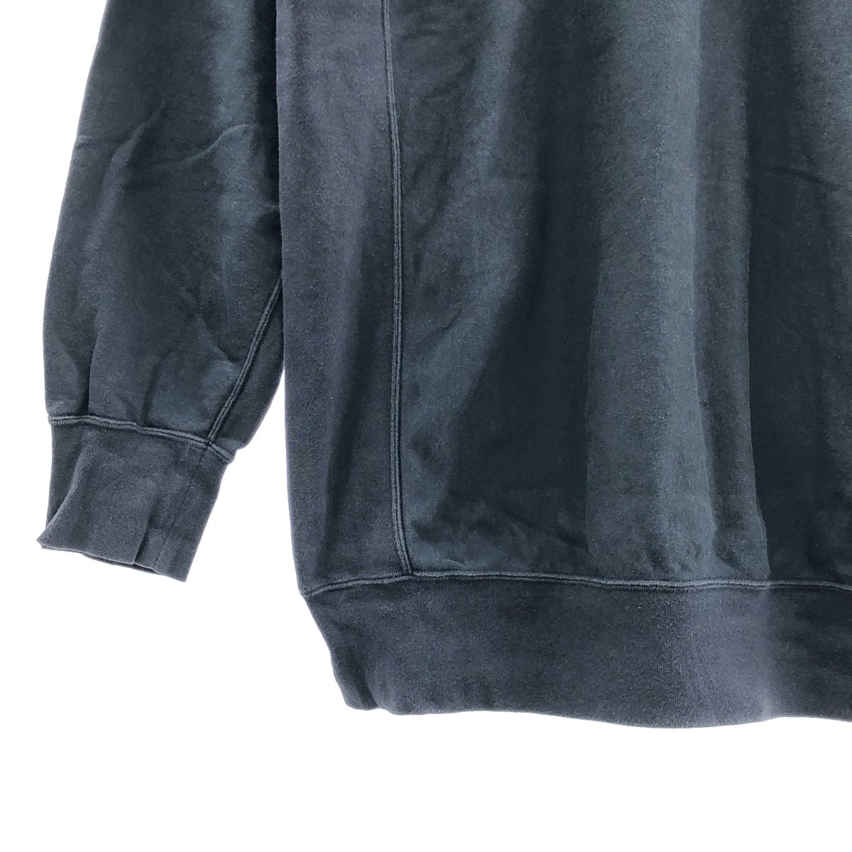 AURALEE / オーラリー | 2024SS | ELASTIC HIGH GAUZE SWEAT P/O エラスティック ハイゲージ スウェット | 4 | ブラック | メンズ