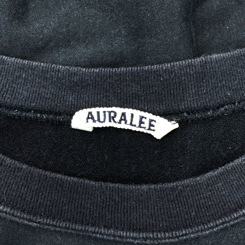 AURALEE / オーラリー | 2024SS | ELASTIC HIGH GAUZE SWEAT P/O エラスティック ハイゲージ スウェット | 4 | ブラック | メンズ