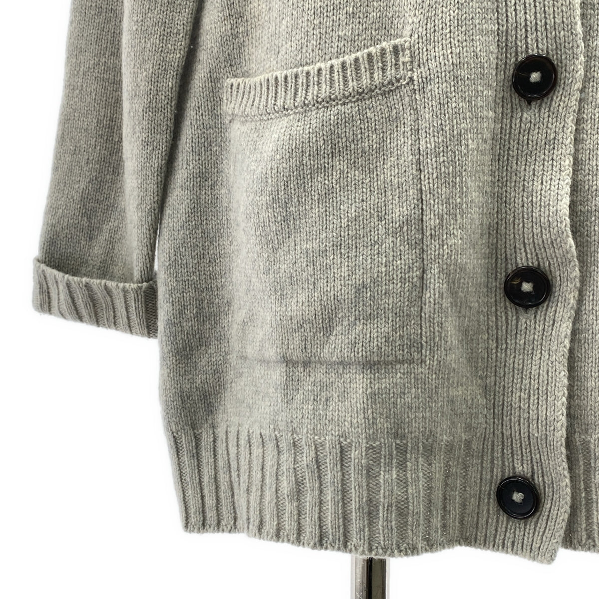 MARGARET HOWELL / マーガレットハウエル | カシミヤ シルク混 カーディガン | F | レディース