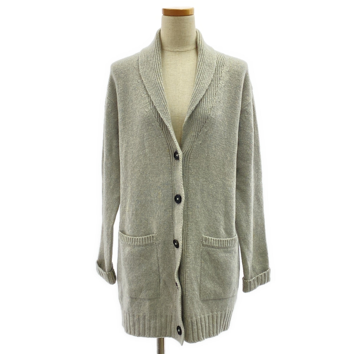 MARGARET HOWELL / 마가렛 하웰 | 캐시미어 실크 혼합 가디건 | F | 여성