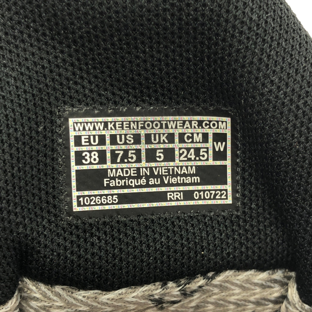 KEEN / 킨 | NXIS 넥시스 스니커즈 | 24.5cm | 블랙 | 여성