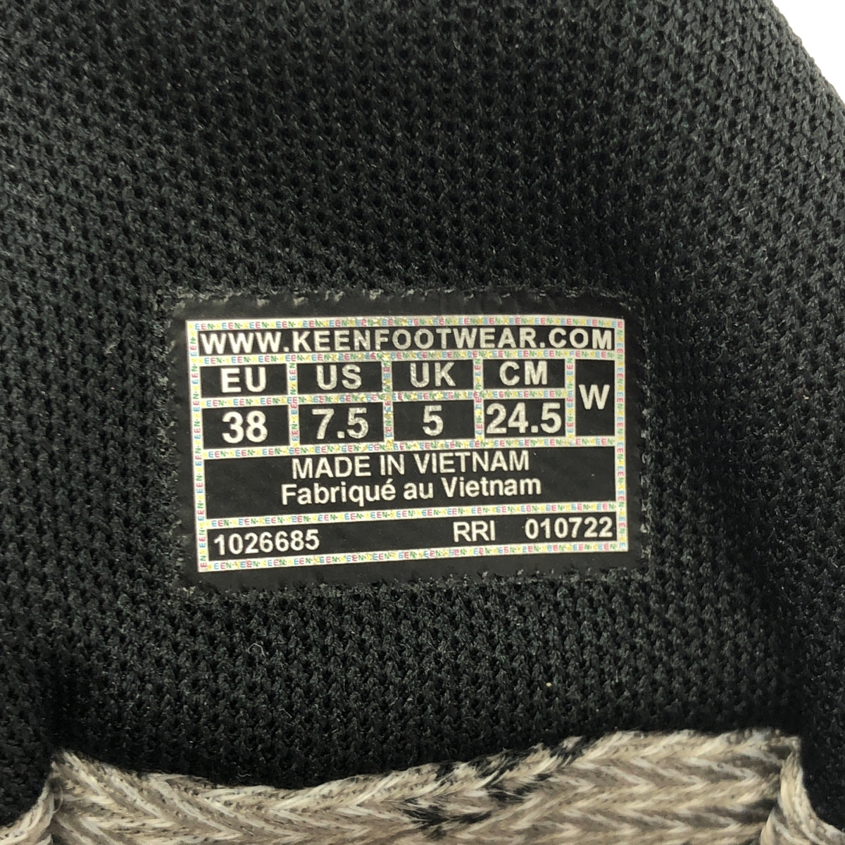 KEEN / 킨 | NXIS 넥시스 스니커즈 | 24.5cm | 블랙 | 여성