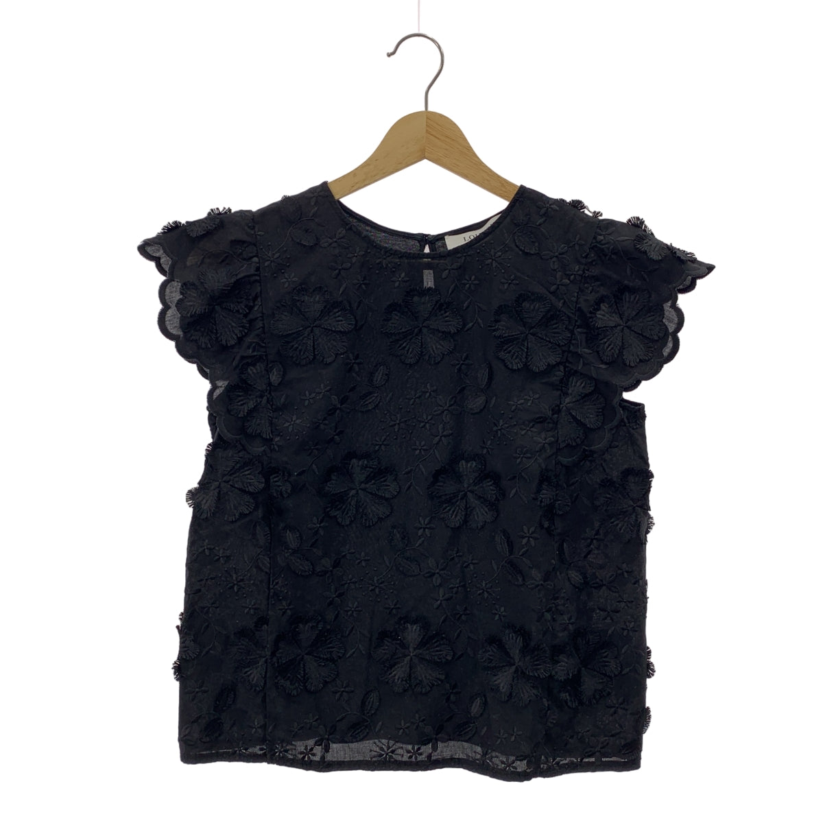 Loulou Willoughby / ルルウィルビー | コットン レース プルオーバー ブラウス | 2 | レディース