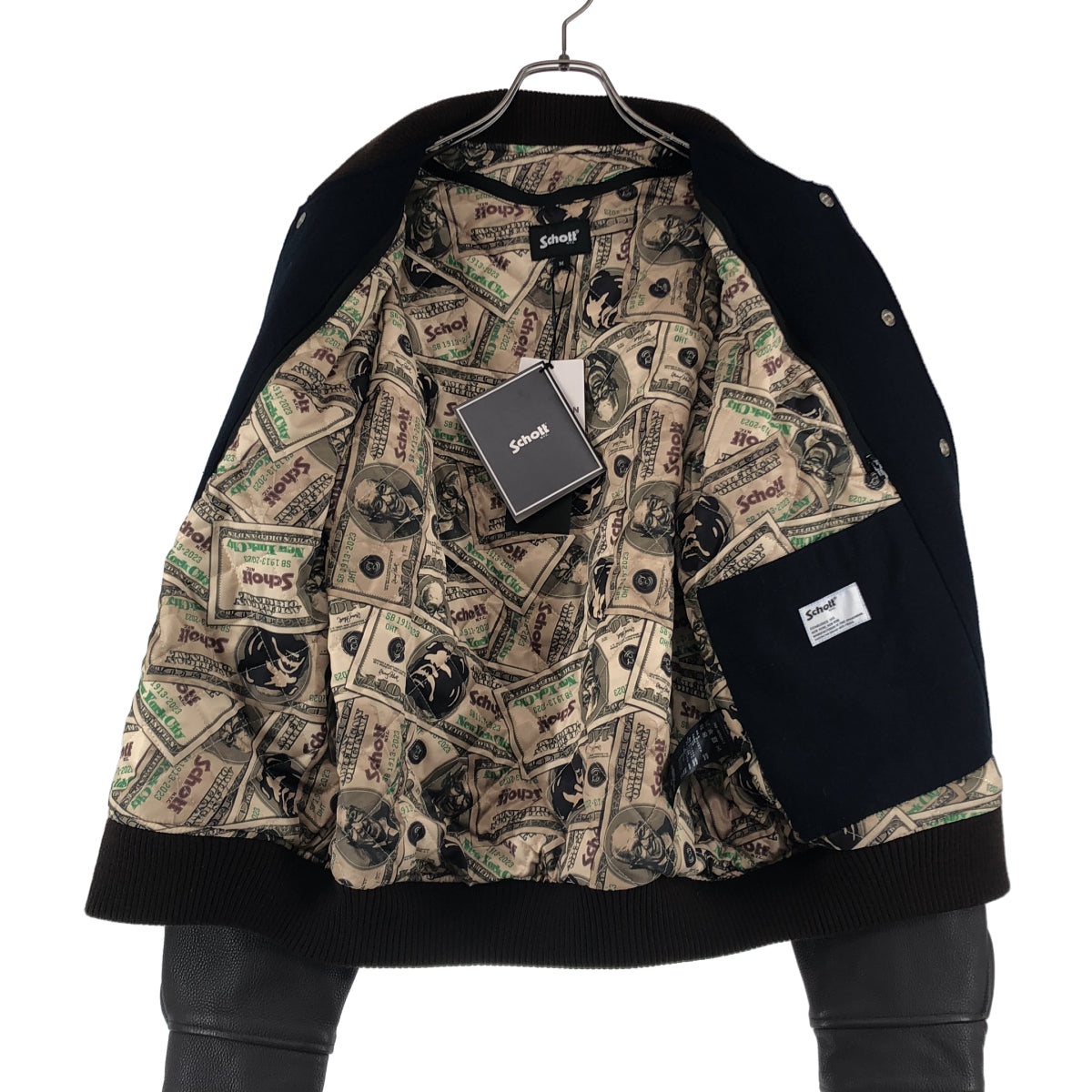 SCHOTT / ショット | ×SKOOKUM / STUDIUM JACKET スタジアムジャケット スタジャン | M | メンズ