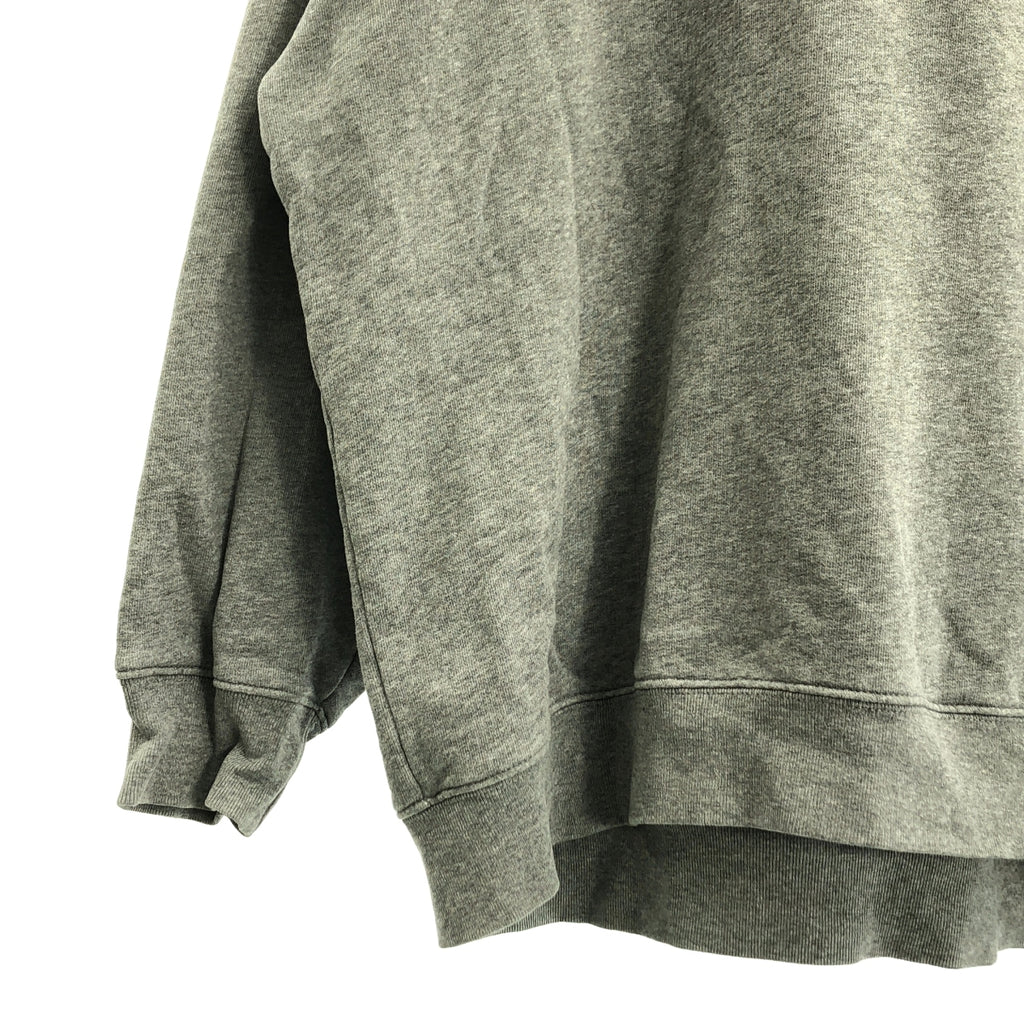 Acne Studios / アクネストゥディオズ | FARRIN FACE ファイスパッチ オーバーサイズ フーディ プルオーバーパーカー | S | グレー | メンズ
