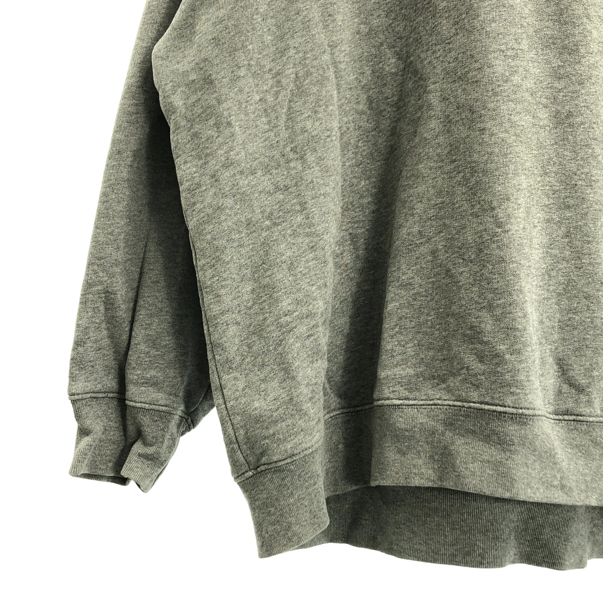 Acne Studios / アクネストゥディオズ | FARRIN FACE ファイスパッチ オーバーサイズ フーディ プルオーバーパーカー | S | グレー | メンズ