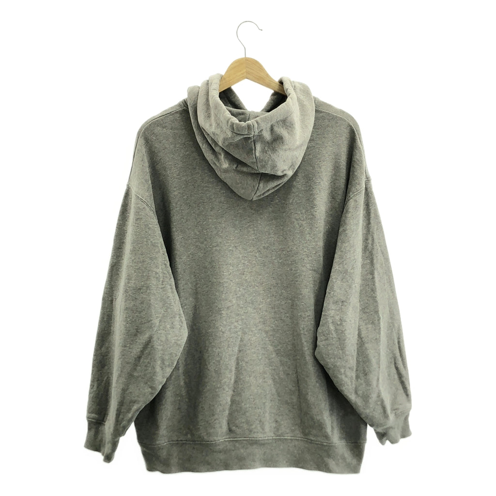 Acne Studios / アクネストゥディオズ | FARRIN FACE ファイスパッチ オーバーサイズ フーディ プルオーバーパーカー | S | グレー | メンズ