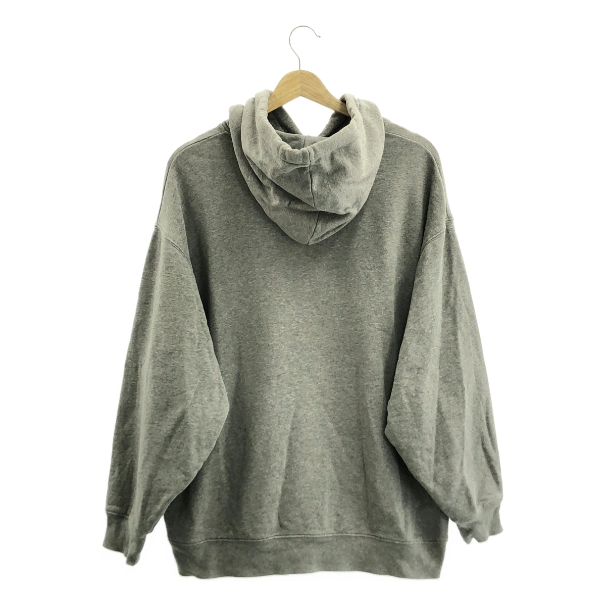 Acne Studios / アクネストゥディオズ | FARRIN FACE ファイスパッチ オーバーサイズ フーディ プルオーバーパーカー | S | グレー | メンズ