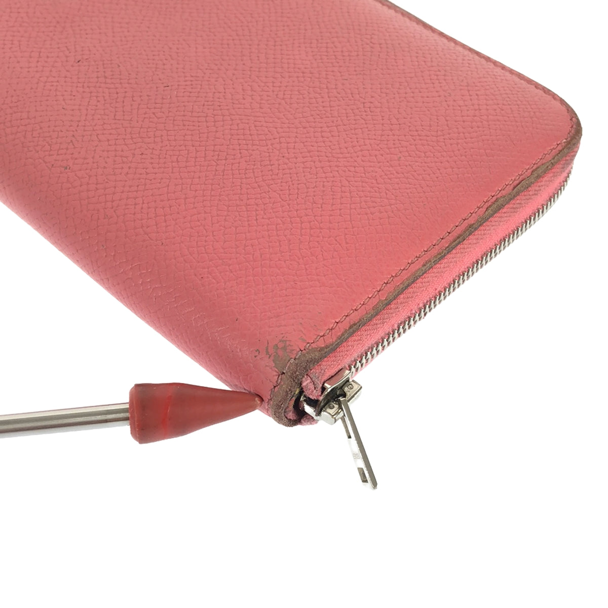 HERMES / 헤르메스 | della cavalleria U 각인 U 아작 실크 인 안감 스카프 패턴