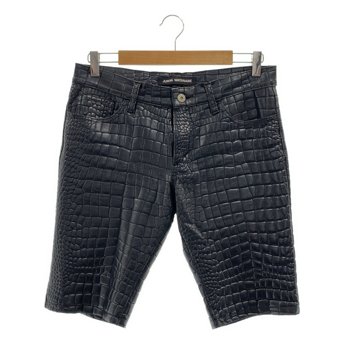 JUNYA WATANABE / 준야 와타나베 | 2024SS | Embossed Shorts 악어 푸시 팬츠 | M |