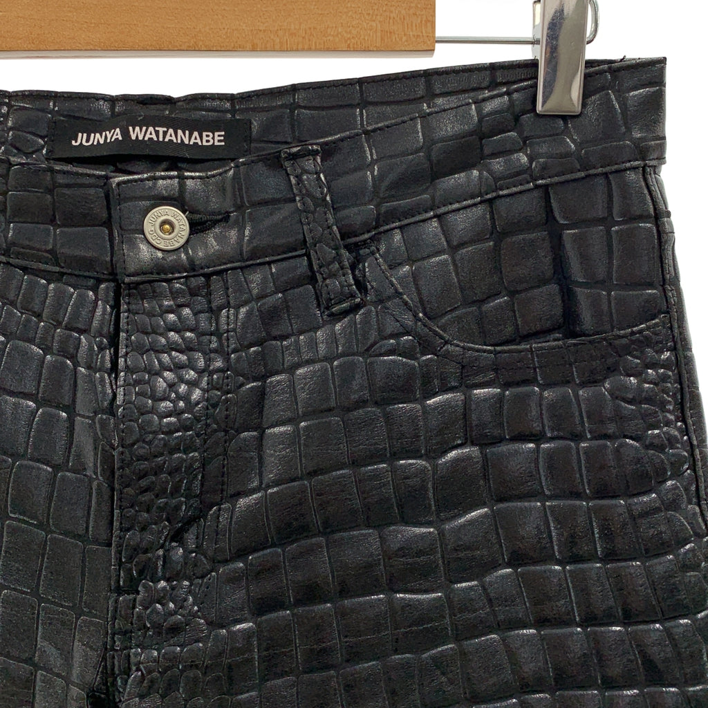 JUNYA WATANABE / 준야 와타나베 | 2024SS | Embossed Shorts 악어 푸시 팬츠 | M |