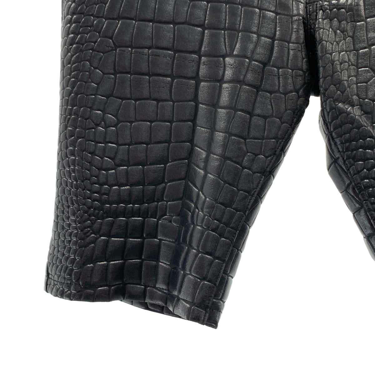 JUNYA WATANABE / 준야 와타나베 | 2024SS | Embossed Shorts 악어 푸시 팬츠 | M |