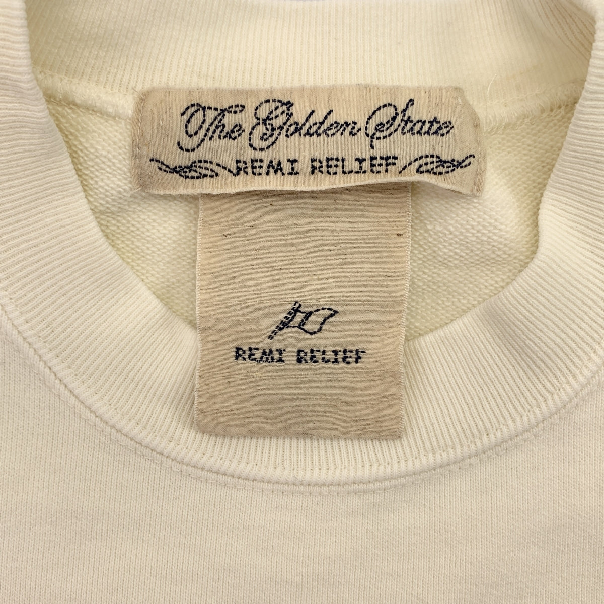 REMI RELIEF / レミレリーフ | カットオフスリーブ スリット ポケット付き スウェット ワンピース | M | レディース