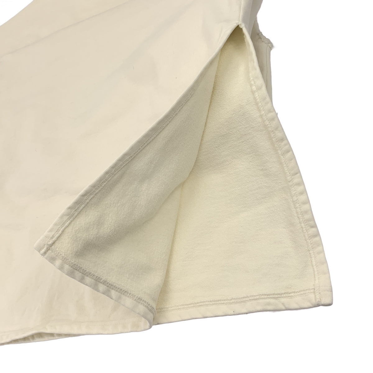 REMI RELIEF / レミレリーフ | カットオフスリーブ スリット ポケット付き スウェット ワンピース | M | レディース