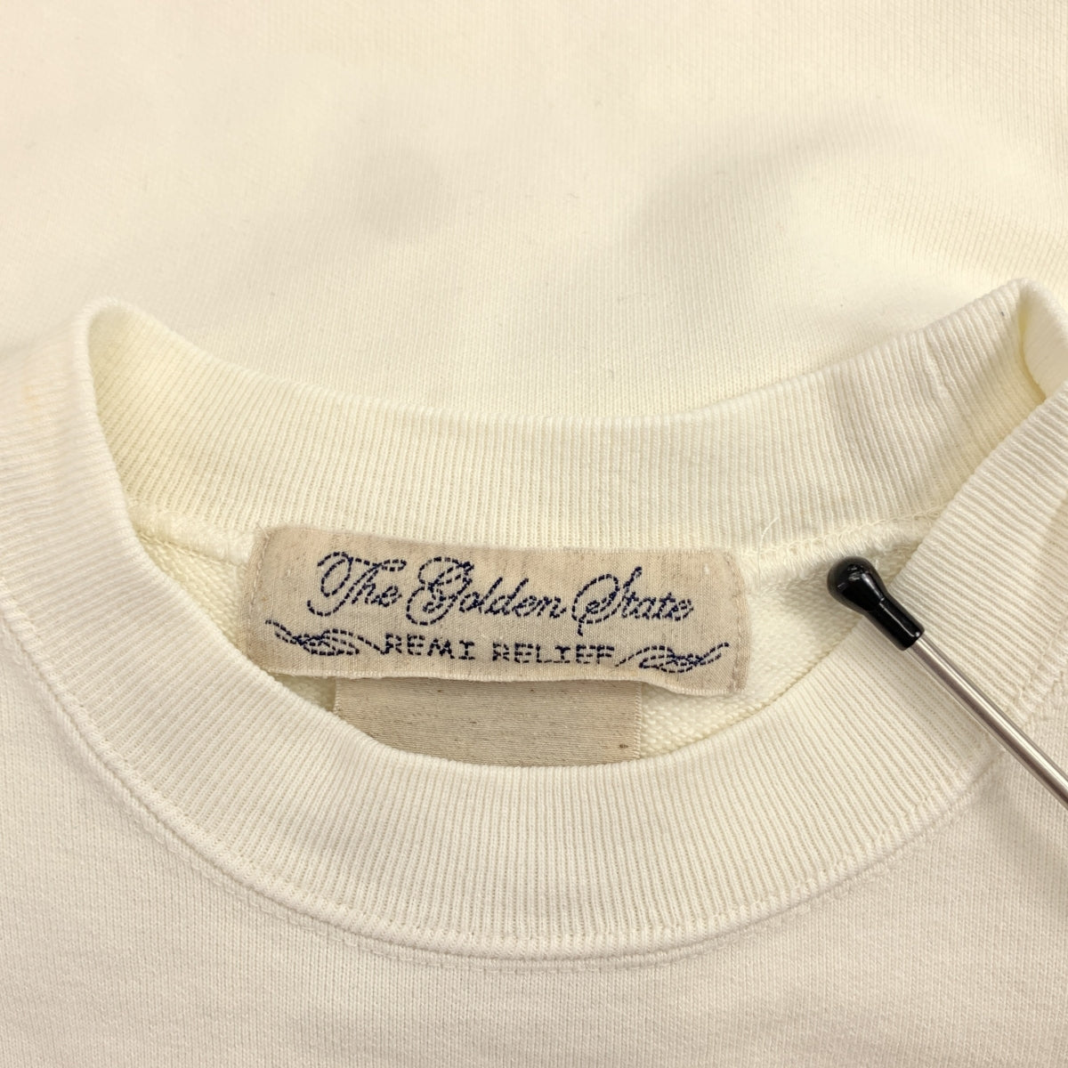 REMI RELIEF / レミレリーフ | カットオフスリーブ スリット ポケット付き スウェット ワンピース | M | レディース