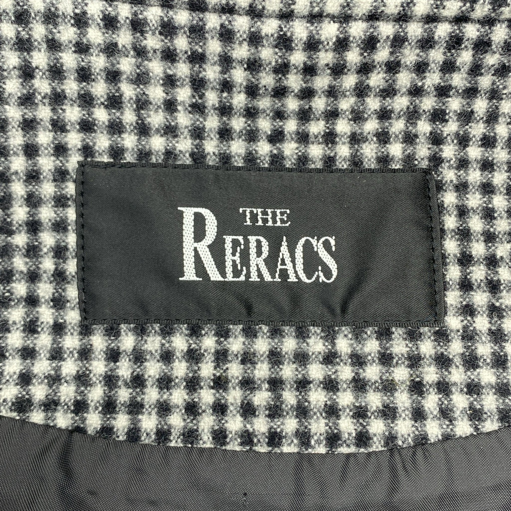THE RERACS | 混合材質格紋寬鬆外套 | F 碼 | 女款