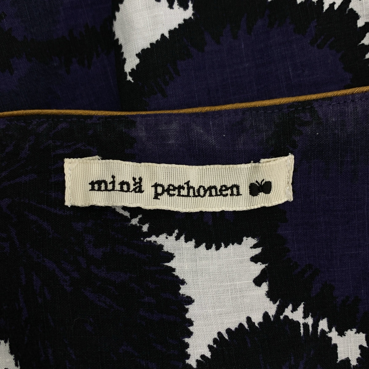 mina perhonen / 미나펠호넨 | sumile 린넨 개더 풀오버 반소매 블라우스 | 36 |