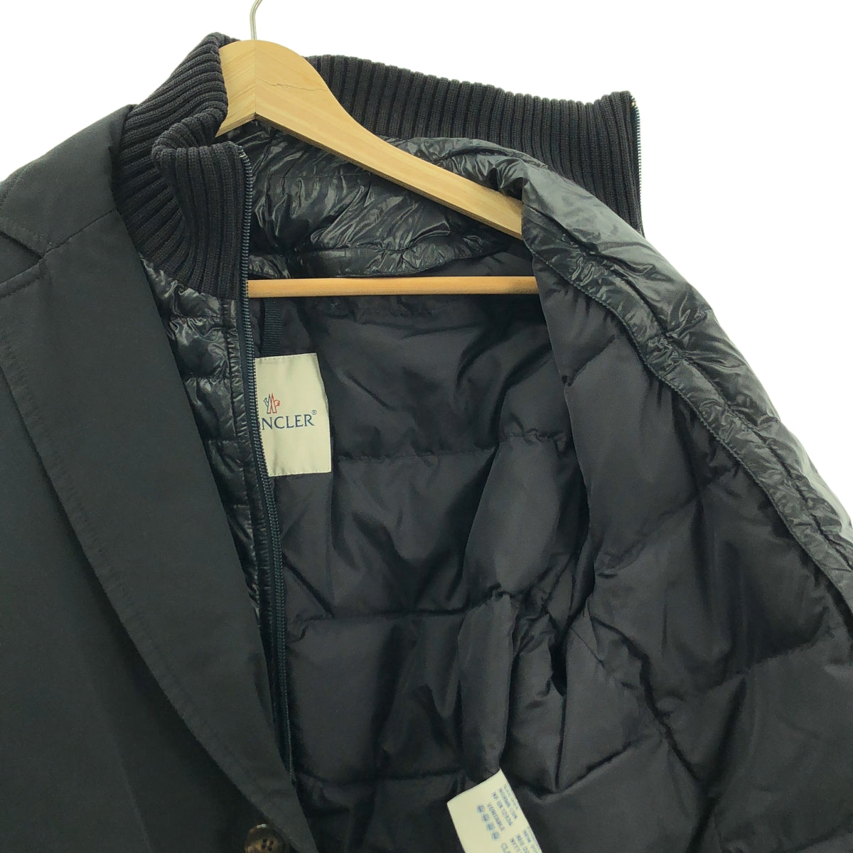 MONCLER / モンクレール | LESPARRE レスパール レイヤード ダウンコート | 1 | メンズ