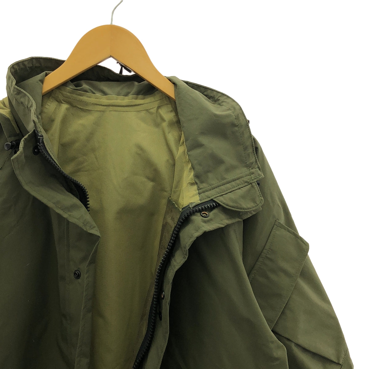 復古 / 復古服裝 | USARMY ECWCS 派克大衣尼龍軍用派克大衣夾克| SHOPBOP L |卡其色 |男士