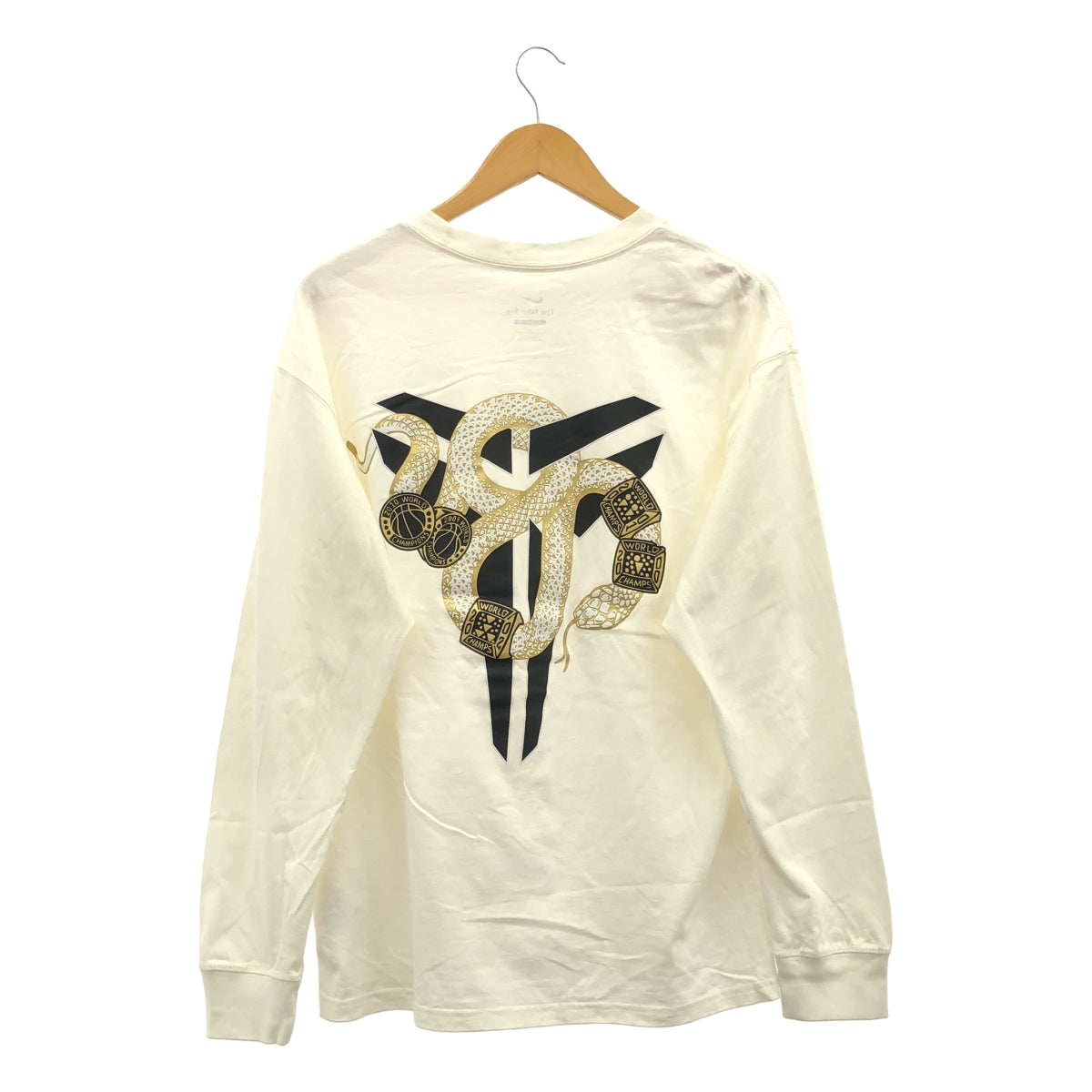 NIKE / 나이키 | Kobe Year of Mamba / 코비 이어 오브 맘바 양면 프린트 컷소우 | L | 화이트 | 맨즈