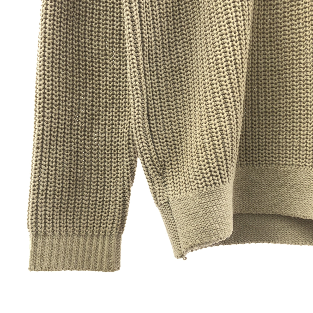 ISSEY MIYAKE MEN / イッセイミヤケメン | 2019SS | コットン アクリル Vネック ニット | 1 | メンズ