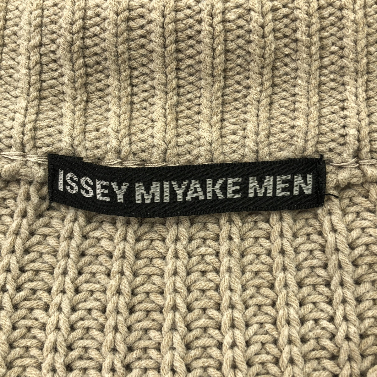 ISSEY MIYAKE MEN / イッセイミヤケメン | 2019SS | コットン アクリル Vネック ニット | 1 | メンズ