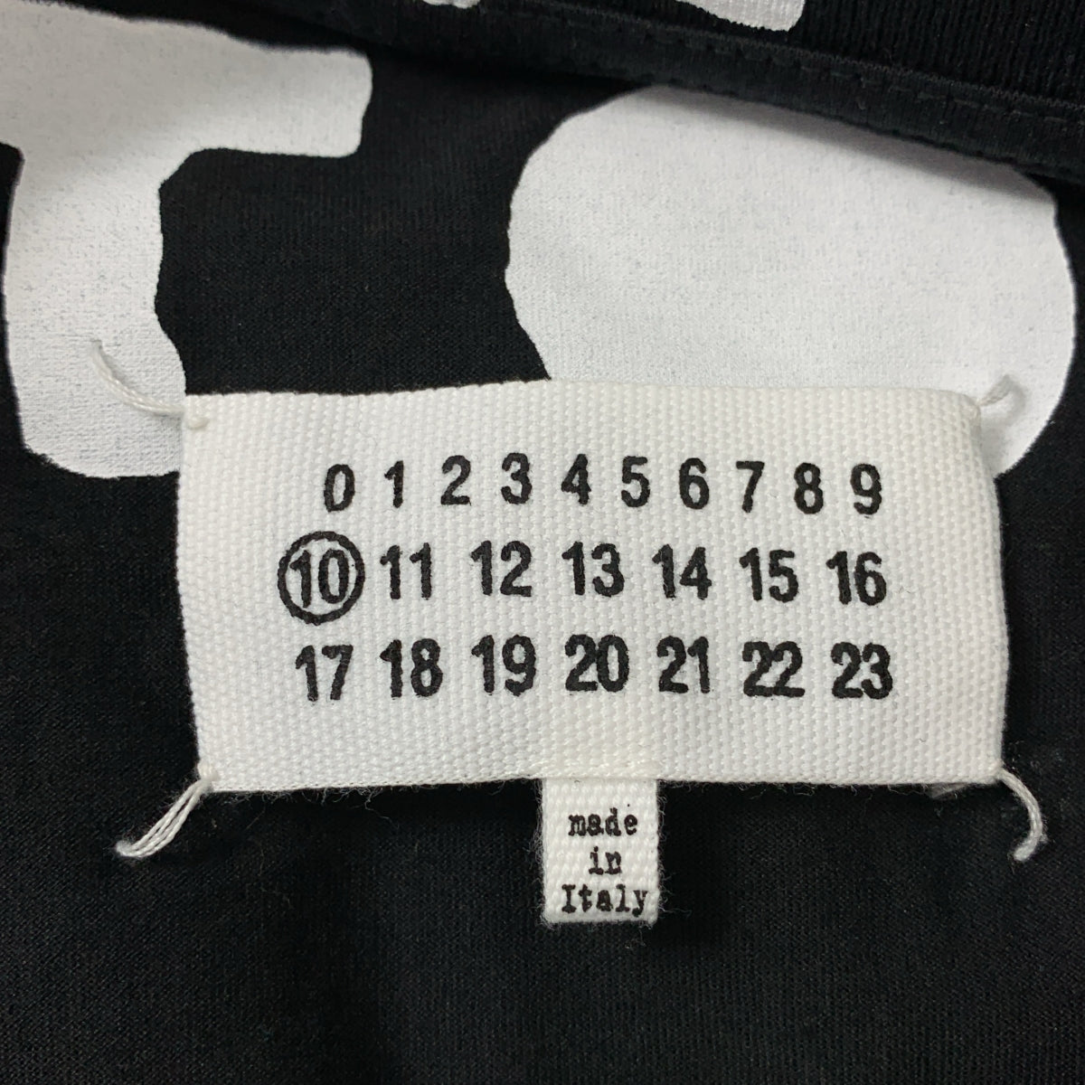 Maison Margiela | 2022 春夏系列 | 超大慈善圖案T卹 | L碼 |