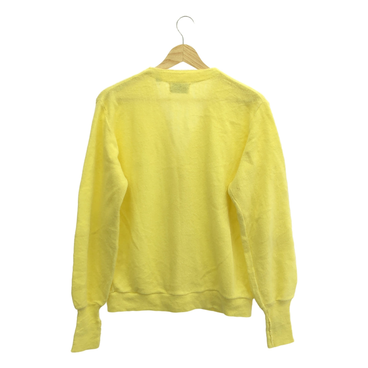 VINTAGE / ヴィンテージ古着 | 推定1970s～ IZOD LACOSTE ワッペン ニット カーディガン | S | イエロー | レディース