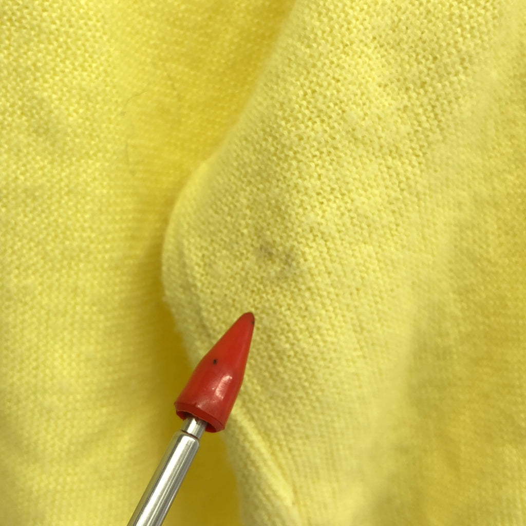 VINTAGE / ヴィンテージ古着 | 推定1970s～ IZOD LACOSTE ワッペン ニット カーディガン | S | イエロー | レディース