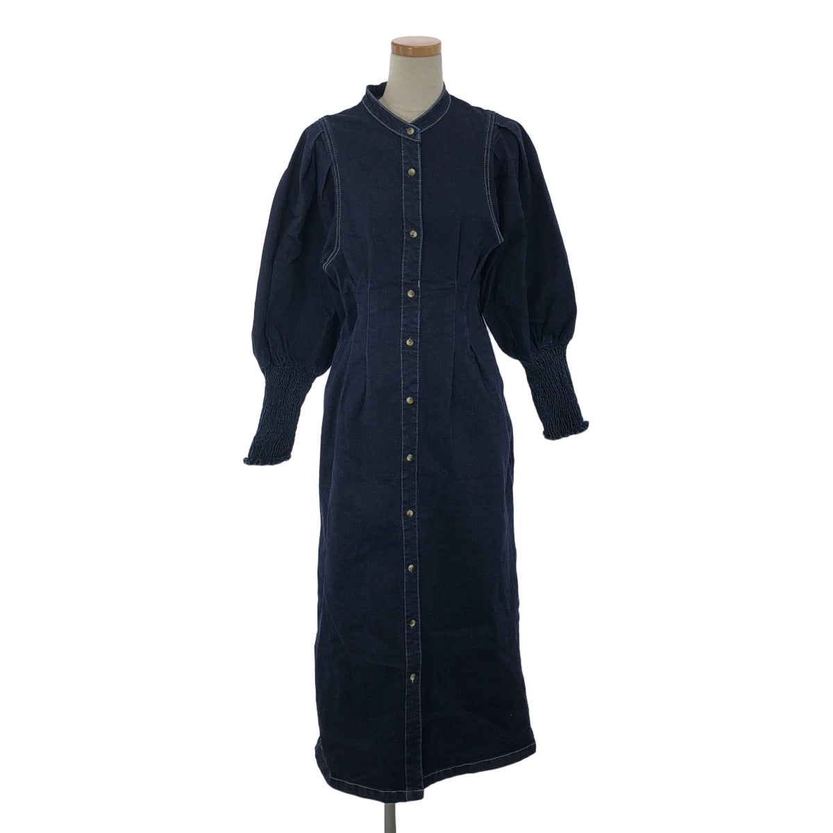 Spick and Span | Stretch Denim Shirt Dress | Size 36 | Women's