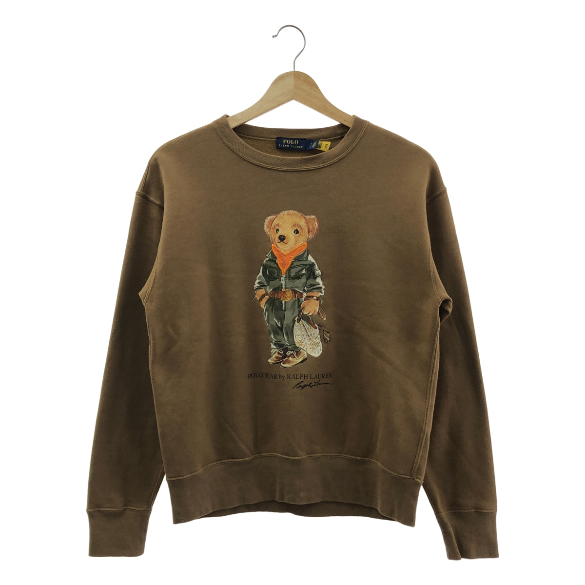 POLO RALPH LAUREN / 폴로랄프로렌 | 폴로베어 엠브로이드 클루넥 스웨트 트레이너 | S |