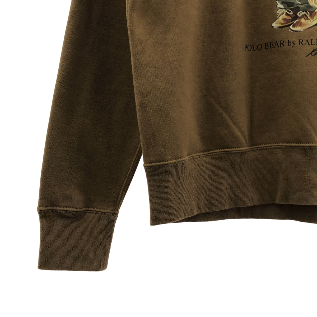 POLO RALPH LAUREN / 폴로랄프로렌 | 폴로베어 엠브로이드 클루넥 스웨트 트레이너 | S |