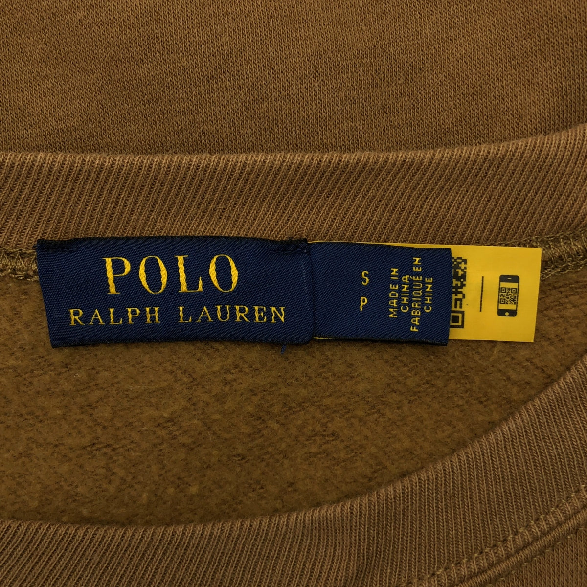 POLO RALPH LAUREN / 폴로랄프로렌 | 폴로베어 엠브로이드 클루넥 스웨트 트레이너 | S |